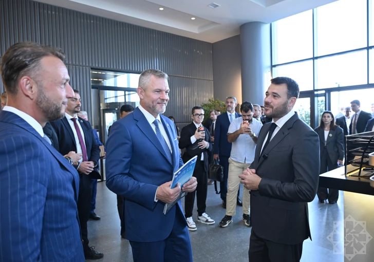 Media.az - Новости Азербайджана - Президент Словакии Петер Пеллегрини посетил Sea Breeze