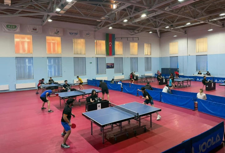 Определены победители командного турнира на чемпионате Азербайджана по настольному теннису