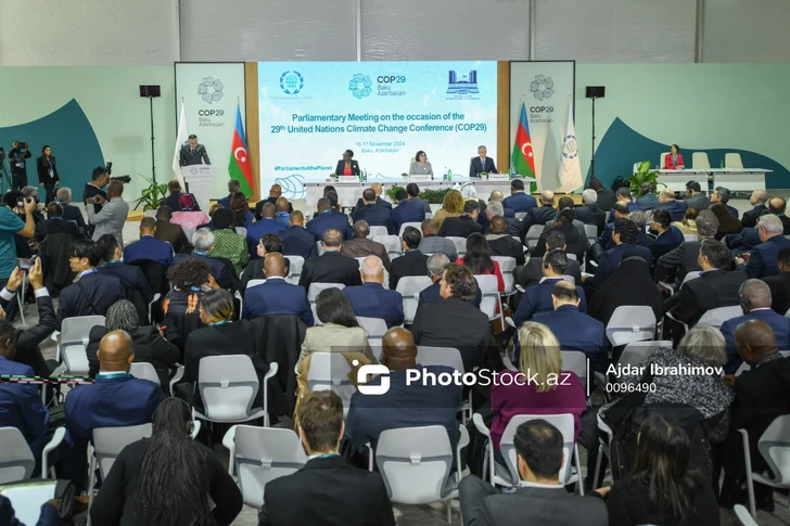 В Баку завершился первый день Парламентской встречи в рамках COP29