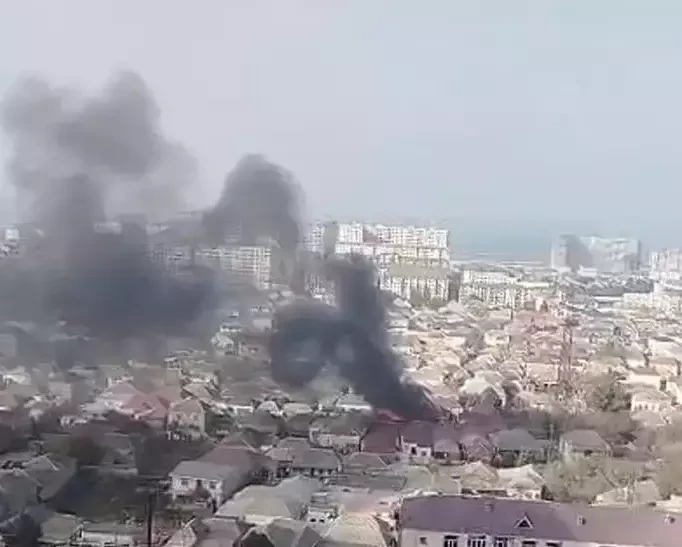 В одном из домов в Хырдалане произошел пожар