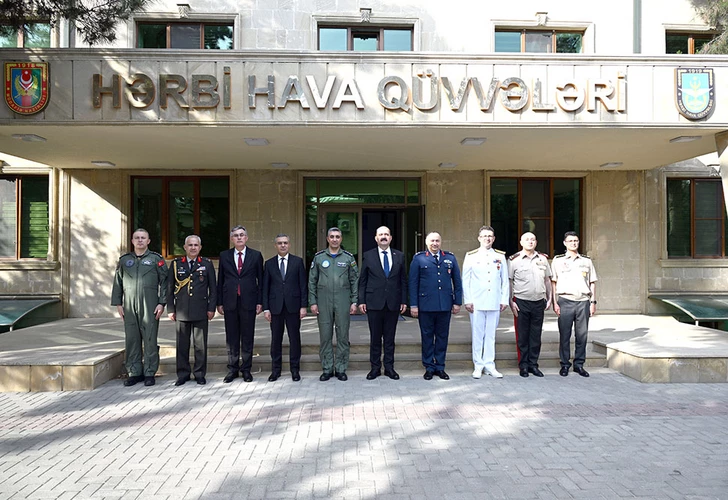 Media.az - Новости Азербайджана - Продолжается визит делегации Национального университета обороны Турции в Азербайджан