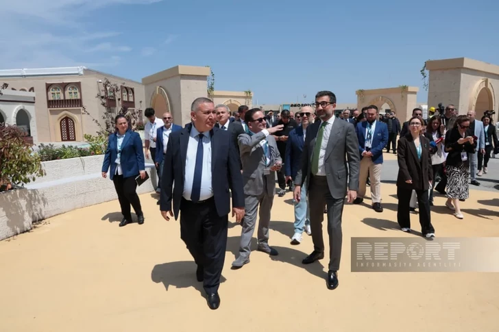 Media.az - Новости Азербайджана - WUF13 в Баку: представителям СМИ показали площадку на 53 гектарах Олимпийского комплекса