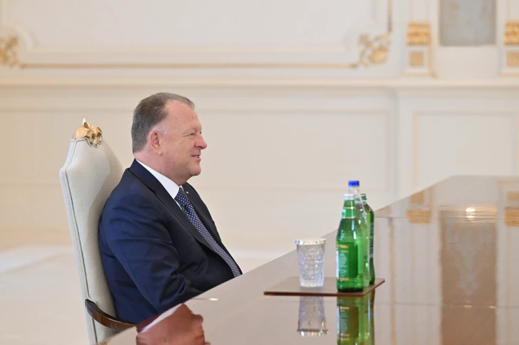 Media.az - Новости Азербайджана - Президент Ильхам Алиев принял президента Международной федерации дзюдо
