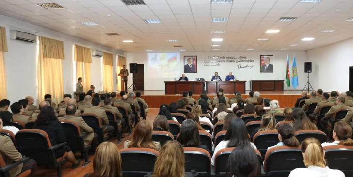 В Бакинском региональном центре МЧС провели мероприятия к 27 Сентября - Дню памяти