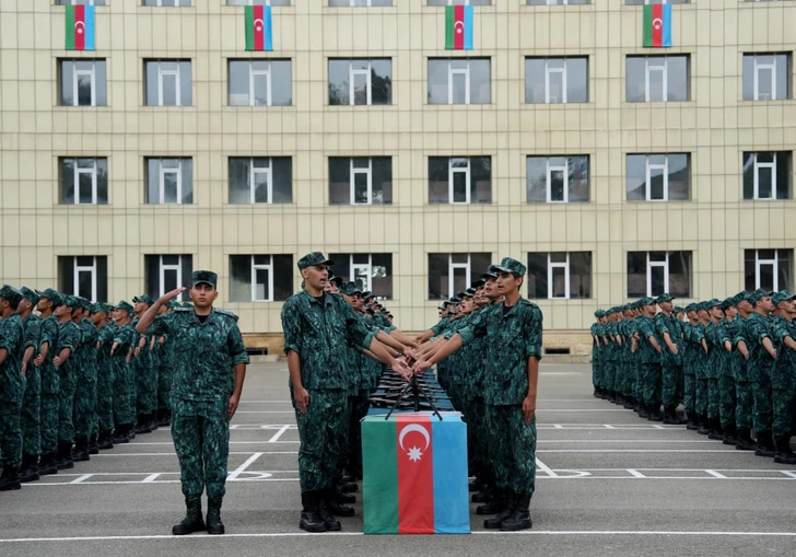 Media.az - Новости Азербайджана - В подразделениях ГПС Азербайджана прошла торжественная церемония принятия присяги