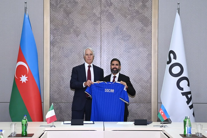 Media.az - Новости Азербайджана - SOCAR станет главным глобальным энергетическим спонсором сборных Италии по футболу