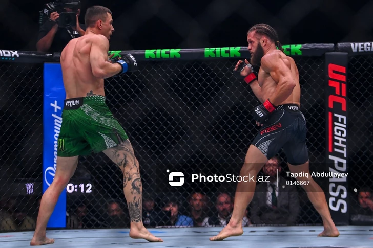 Media.az - Новости Азербайджана - В Баку прошел турнир UFC Fight Night: Рафаэль Физиев одержал победу в главном бою основного карда