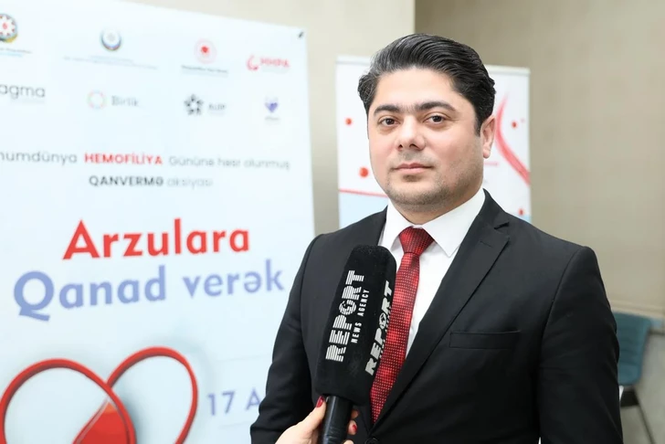 Media.az - Новости Азербайджана - В Азербайджане отметили Всемирный день гемофилии акцией по сдачей крови