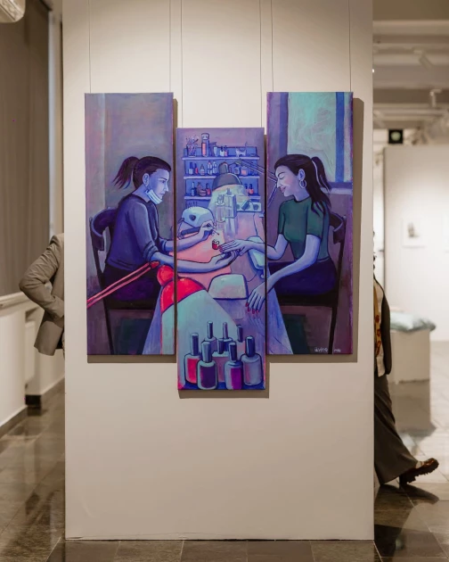 Media.az - Новости Азербайджана - Лейла Алиева и Арзу Алиева посетили выставку Her Art in Action: Free to Dream