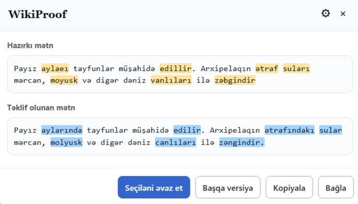 Media.az - Новости Азербайджана - Wikimedia Azərbaycan представила браузерное расширение WikiProof для редактирования статей Википедии