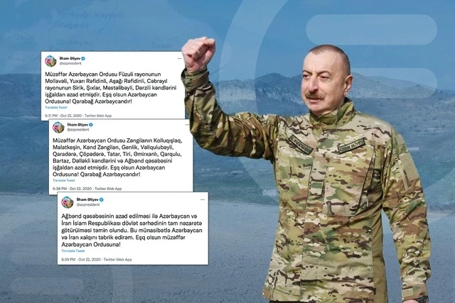 Media.az - Новости Азербайджана - 26-й день Отечественной войны: от оккупации освобожден 21 населенный пункт