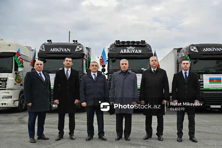 Media.az - Новости Азербайджана - Азербайджан направляет 82 тонны гуманитарной помощи в Иран