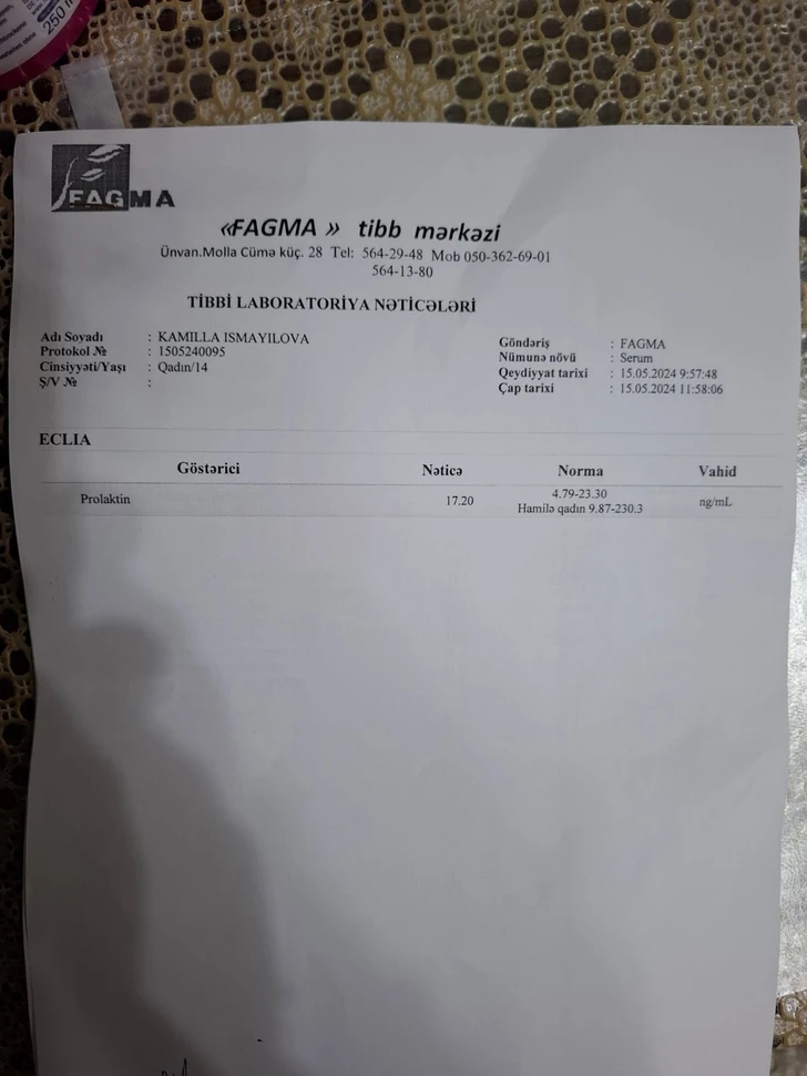 Media.az - Новости Азербайджана - Не могу продолжить лечение дочери. ПРИЗЫВ О ПОМОЩИ матери-одиночки