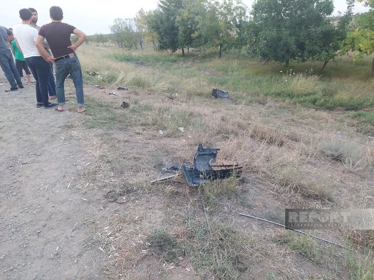 Media.az - Новости Азербайджана - Два человека погибли после падения автомобиля в канал в Товузе