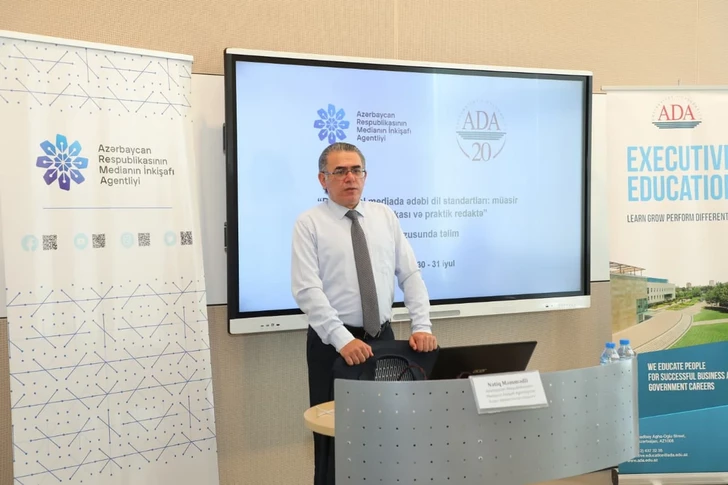Media.az - Новости Азербайджана - В Баку прошли тренинги на тему «Стандарты литературного языка в цифровых медиа»