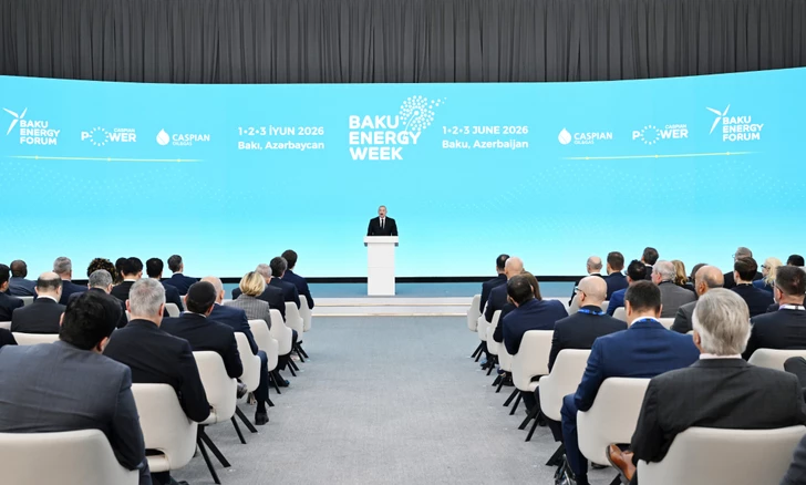 Media.az - Новости Азербайджана - Президент Ильхам Алиев выступил на церемонии открытия 31-го Бакинского энергетического форума