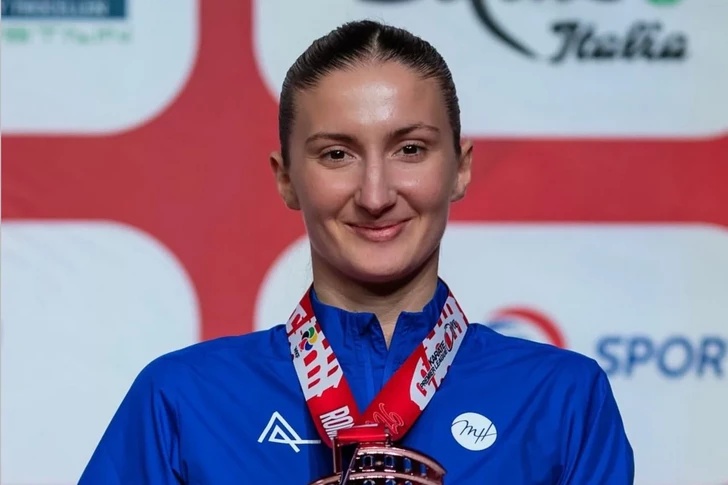 Ирина Зарецка завоевала «бронзу» Премьер-лиги Karate1 в Италии