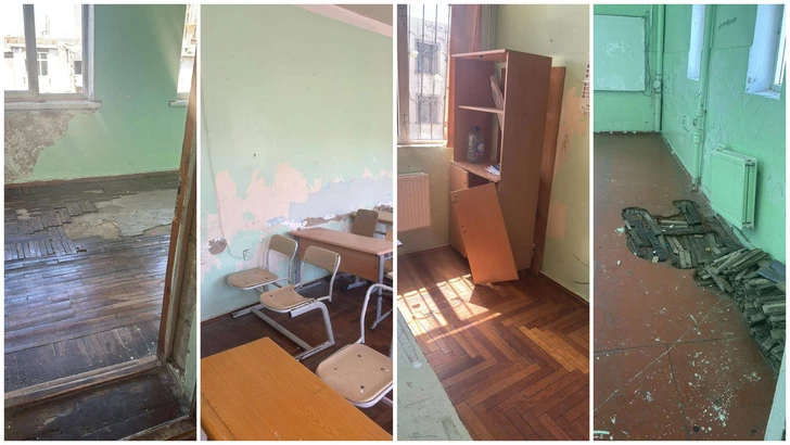 Скандал в школьно-лицейном комплексе: родителей заставляют ремонтировать разваливающиеся классы?
