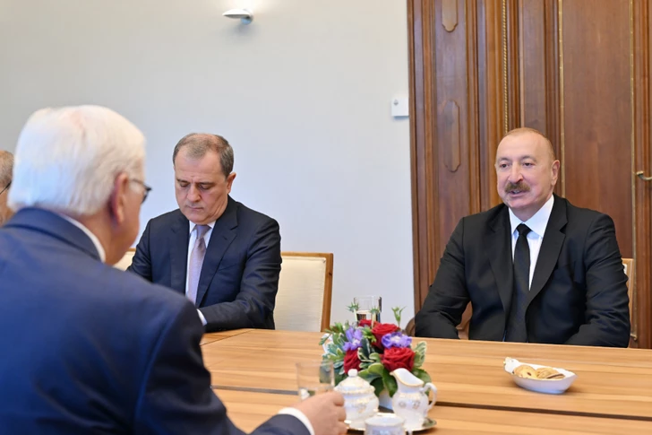 Media.az - Новости Азербайджана - Состоялась встреча президентов Азербайджана и Германии в расширенном составе