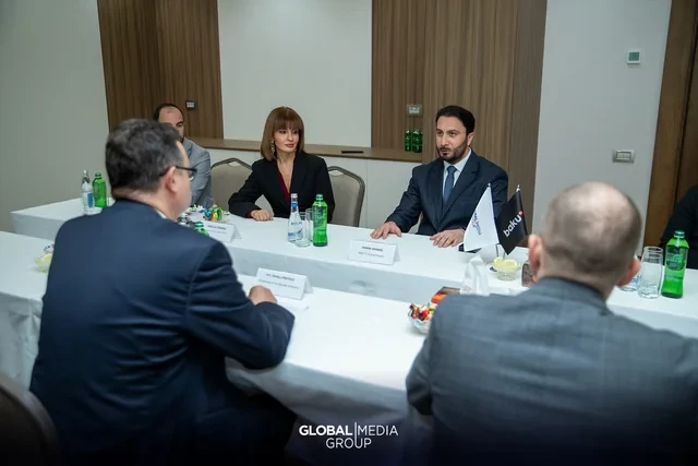 Media.az - Новости Азербайджана - Посол Беларуси в Азербайджане посетил офис Baku TV