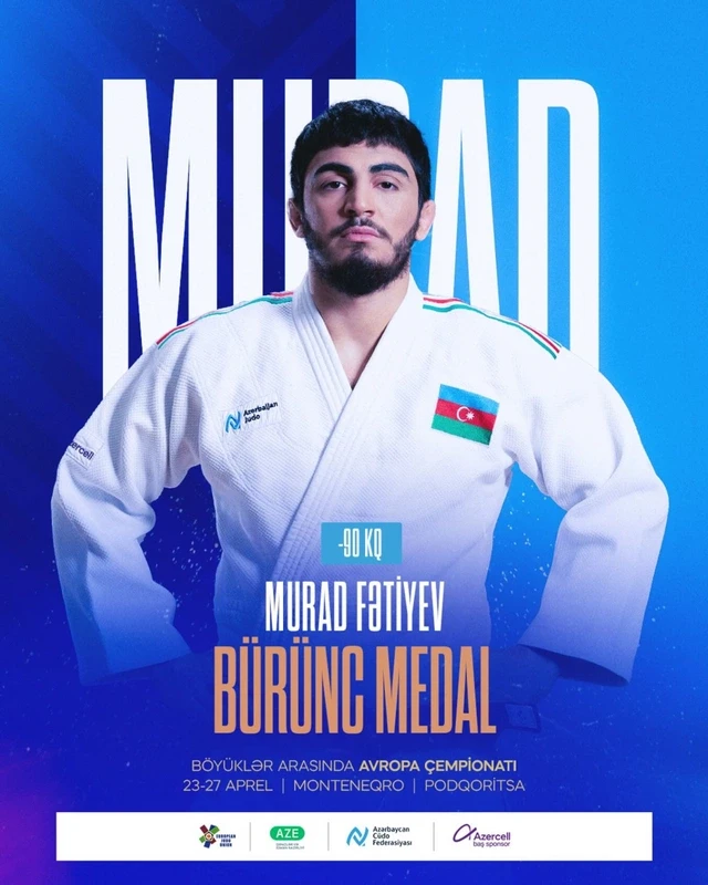 Media.az - Новости Азербайджана - Чемпионат Европы: Азербайджанские дзюдоисты завоевали еще две бронзовые медали