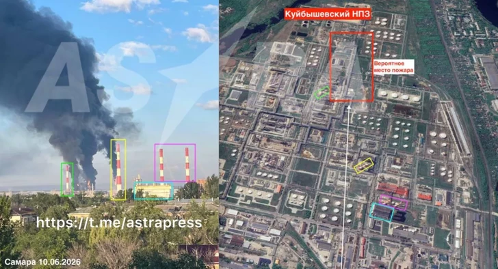 Media.az - Новости Азербайджана - Россия подверглась массированной атаке беспилотников: горят НПЗ и завод антенн