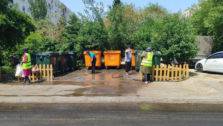 Media.az - Новости Азербайджана - В Баку провели общегородской субботник