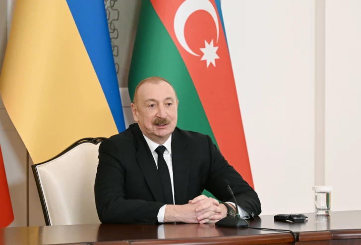 Media.az - Новости Азербайджана - Президенты Азербайджана и Украины выступили с заявлениями для прессы