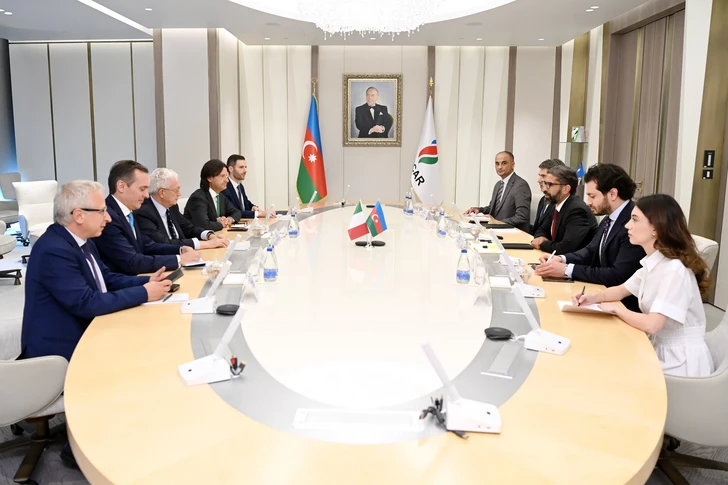 SOCAR обсудила с итальянскими парламентариями сотрудничество в энергетической сфере