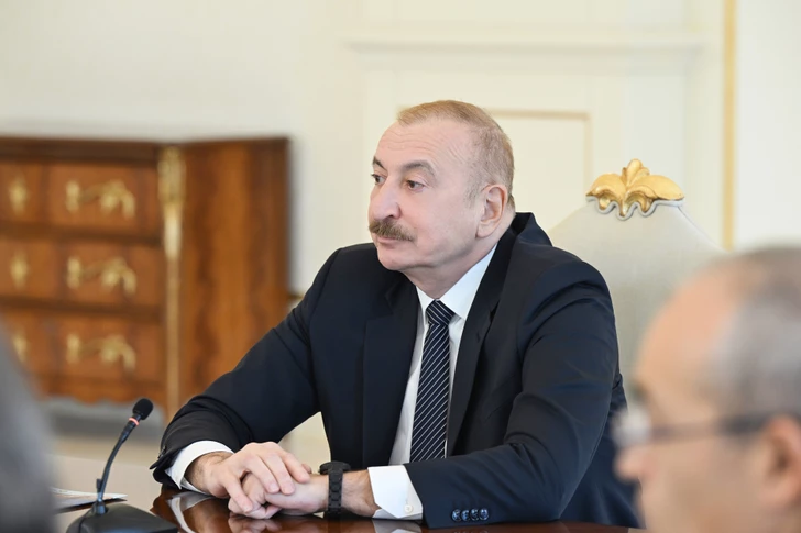Media.az - Новости Азербайджана - Ильхам Алиев принял делегацию Торговой палаты США