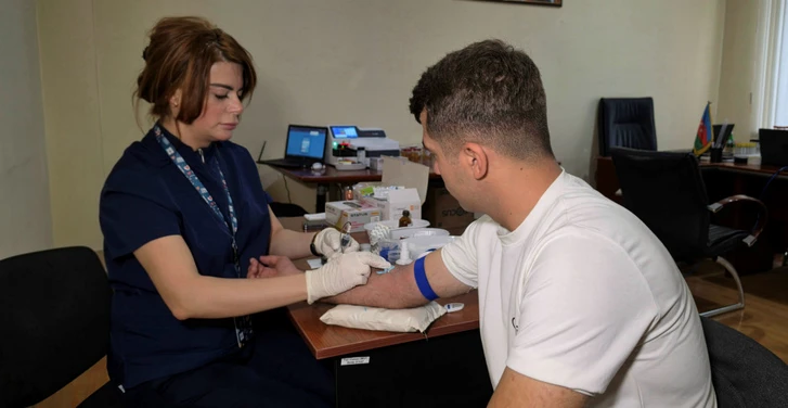 Госпиталь Медицинской службы МЧС провел диспансеризацию сотрудников в Аранском регионе