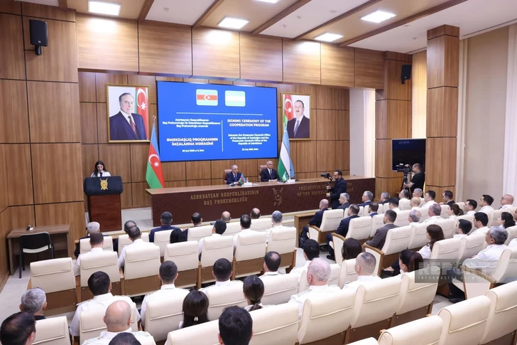 Media.az - Новости Азербайджана - Генпрокуроры Азербайджана и Узбекистана подписали документ о сотрудничестве
