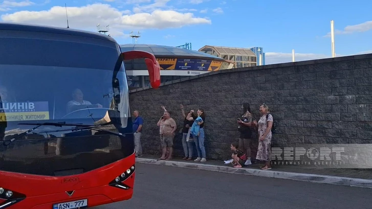 Media.az - Новости Азербайджана - Очередная группа украинских детей отправлена в Азербайджан на реабилитацию