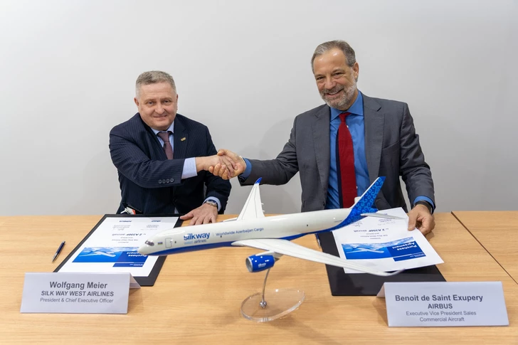 Silk Way West Airlines расширяет свой флот двумя дополнительными грузовыми самолетами Airbus A350F
