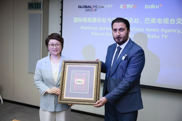 Media.az - Новости Азербайджана - Global Media Group и CCTV+ подписали в Пекине меморандум о сотрудничестве