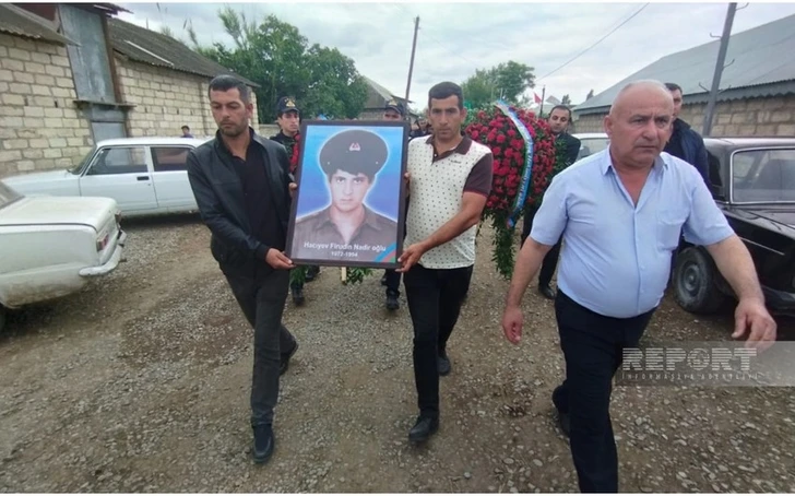 В Гёйчае простились с шехидом первой Карабахской войны