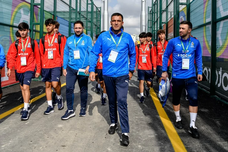 Media.az - Новости Азербайджана - Сборная Азербайджана U-16 провела первую тренировку перед чемпионатом мира