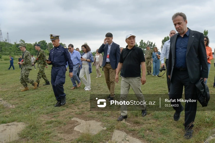 Media.az - Новости Азербайджана - Аккредитованные в Азербайджане дипломаты возвращаются из Агдама в Баку на скоростном поезде