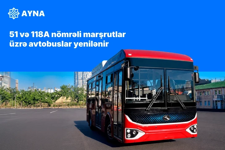 В Баку обновляется автобусный парк на двух маршрутах