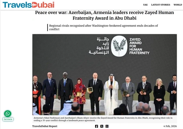 Media.az - Новости Азербайджана - Визит Президента Ильхама Алиева в Абу-Даби - в центре внимания мировой прессы