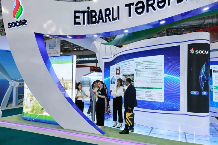 Media.az - Новости Азербайджана - SOCAR представлен на Каспийской нефтегазовой выставке уникальным стендом