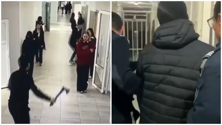 Подросток напал с топором на одноклассников в школе Казахстана