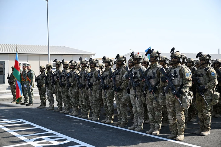 Media.az - Новости Азербайджана - Состоялась церемония открытия совместных военных учений «Сила единства - 2026»