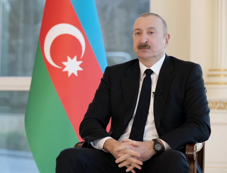 Media.az - Новости Азербайджана - Президент Азербайджана Ильхам Алиев дал интервью местным телеканалам