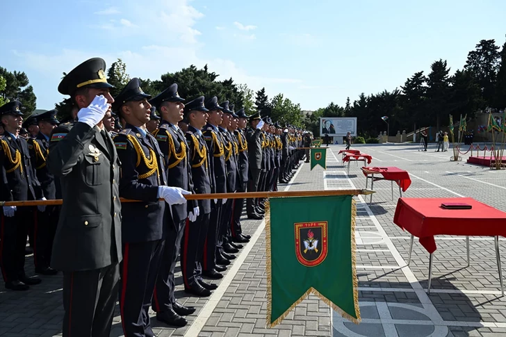 Media.az - Новости Азербайджана - В Военном лицее имени Джамшида Нахчыванского состоялась 54-я церемония выпуска
