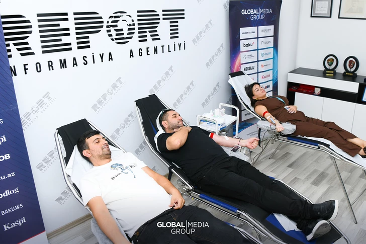 Media.az - Новости Азербайджана - Global Media Group внесла вклад в обеспечение запасов донорской крови в Азербайджане