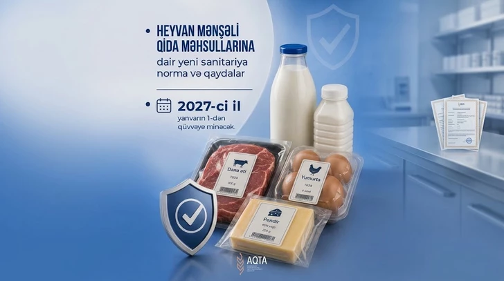 В Азербайджане утвердили нормы содержания остатков ветпрепаратов в продуктах