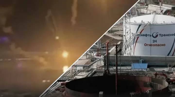 Силы обороны Украины нанесли удары по нефтяному терминалу в России