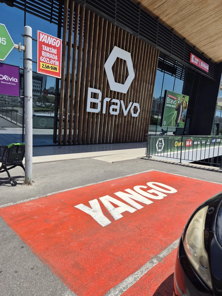 Media.az - Новости Азербайджана - Yango Ride и Bravo, Crescent Mall, Deniz Mall запустили выделенные зоны посадки в Баку