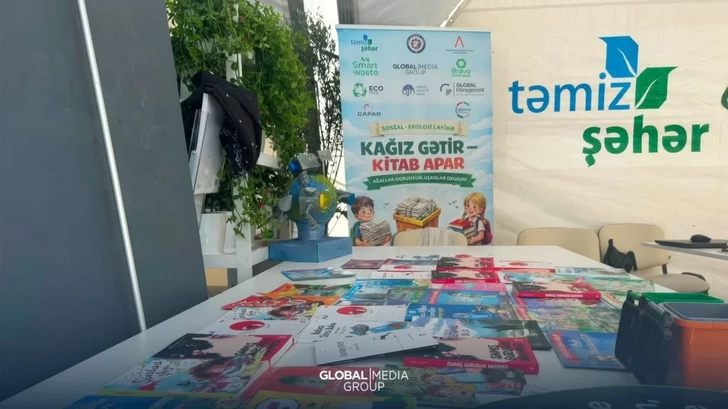 Media.az - Новости Азербайджана - При поддержке Global Media Group в Баку представлены экопроекты ко Дню окружающей среды